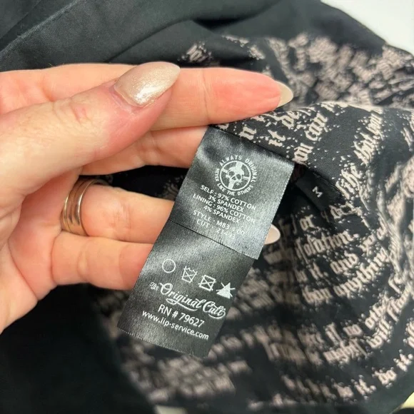 Lip Service Blacklist Longline Blazer Y2K - Picture 10 of 14